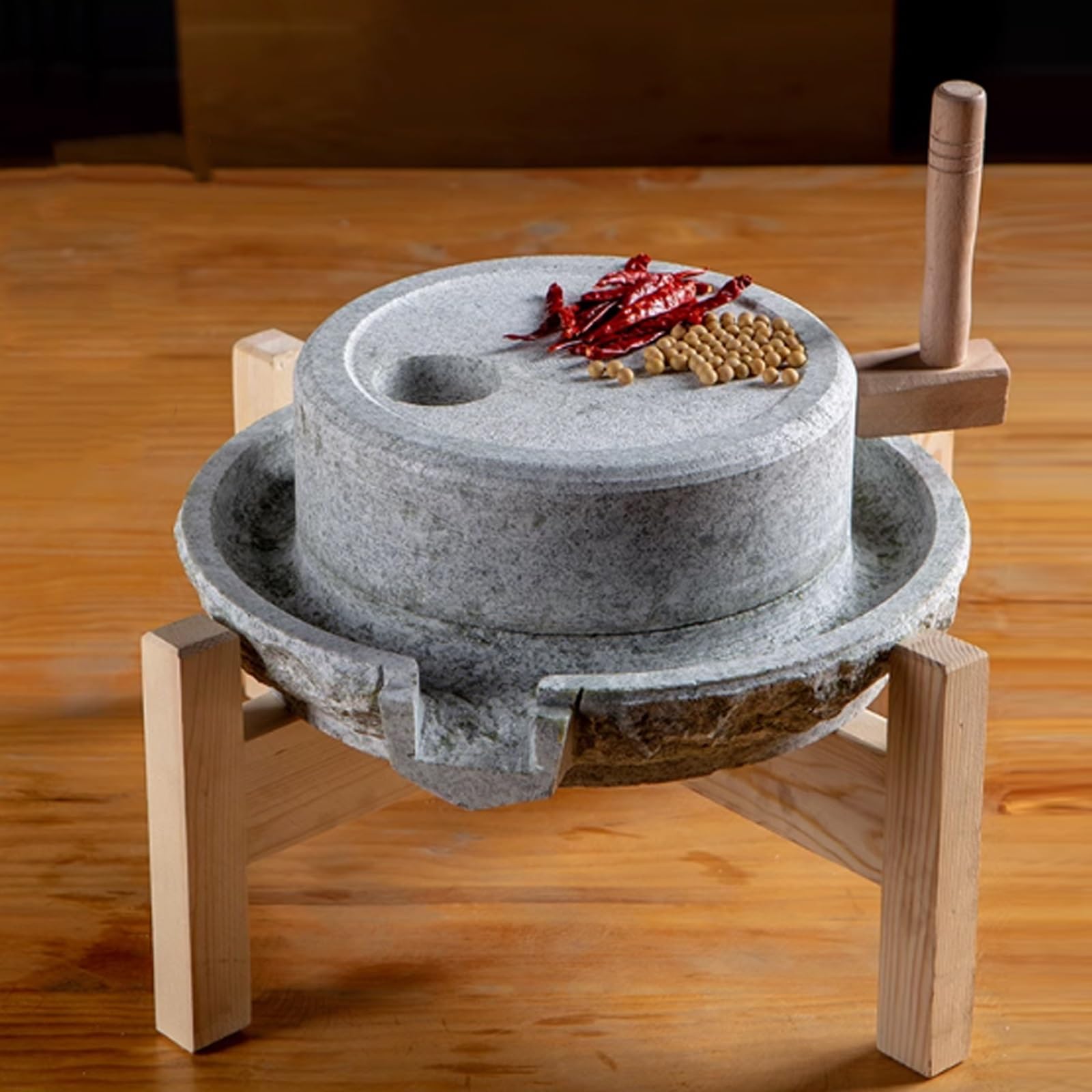 Amazon.co.jp: 家庭用グラインディングディスク古い石臼、手作りの石臼